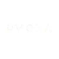 evoha.in logo in white a sub brand of JBH Exports LLP